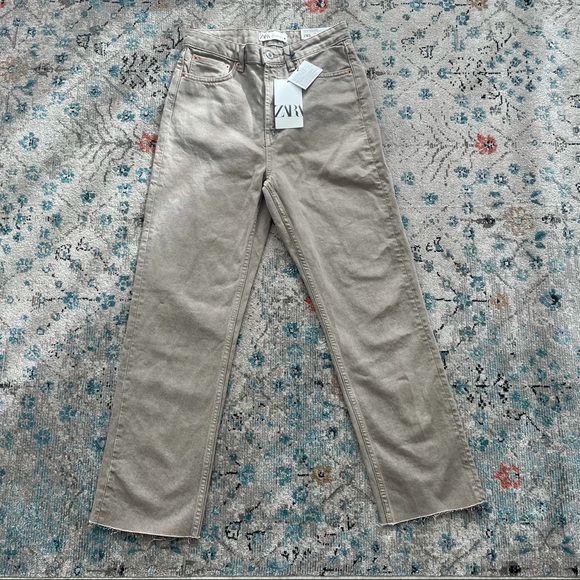 ZARA PREMIUM JEANS IN TAUPE PREMIUM DENIM COLLECTION - Picture 5 of 10